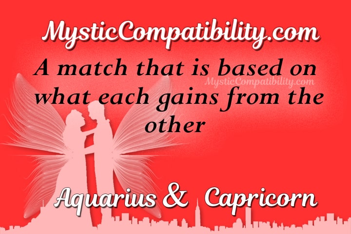 Aquarius Capricorn Compatibility