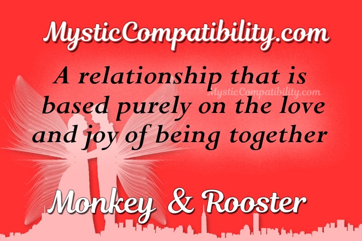 monkey rooster compatibility