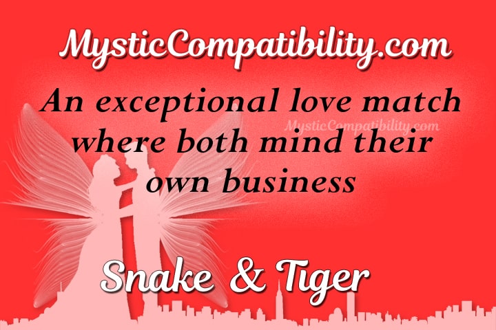 snake tiger compatibility