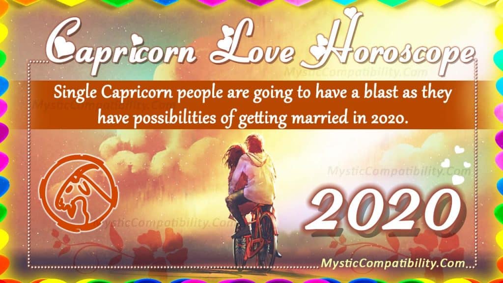 capricorn love horoscope 2020