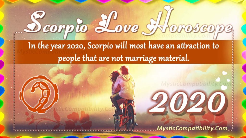 scorpio love horoscope 2020